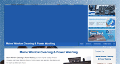 Desktop Screenshot of mainewindowcleaning.com